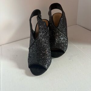 Jessica Simpson Jourie High-Heel Peep-Toe Shooties